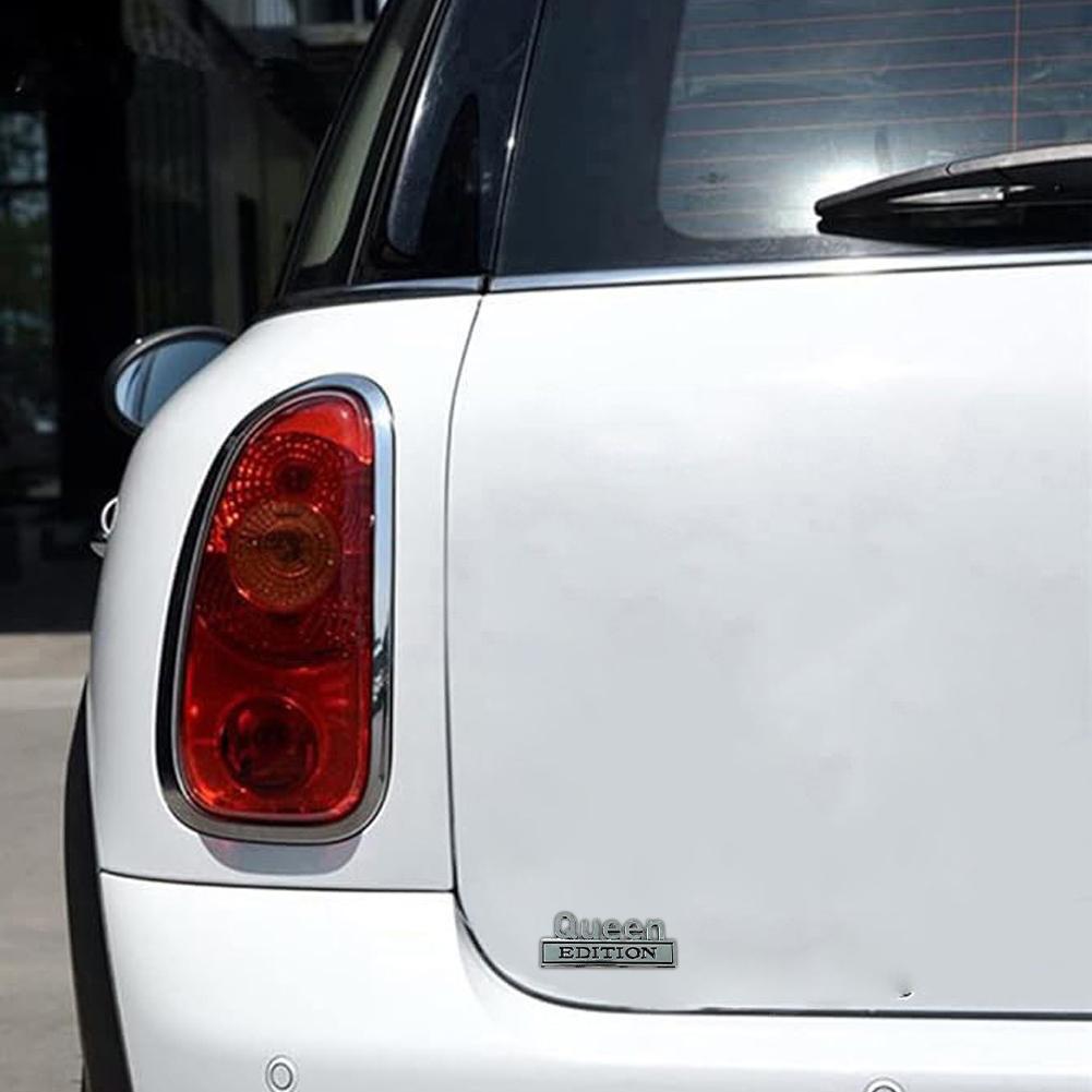 3D Queen EDITION Emblem Funny Sticker for Car Truck Spare Door for Universal Vehicle SUV, Motorcycle