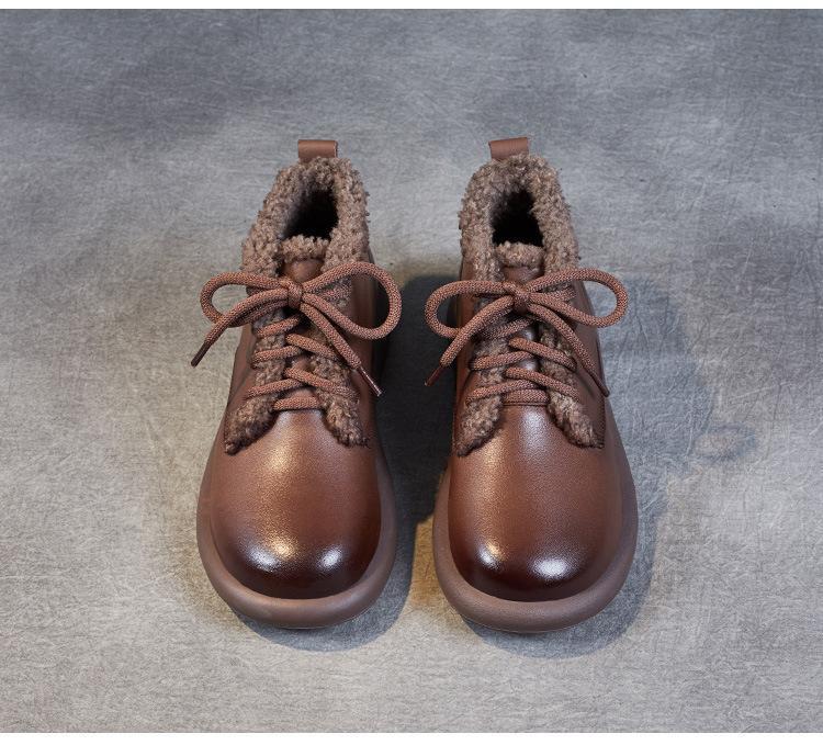 

Женские демисезонные ботинки Мартин из мягкой кожи на мягкой подошве, новая универсальная, тонкая и удобная одинарная обувь в британском стиле, вельветовые 40 темно-коричневого