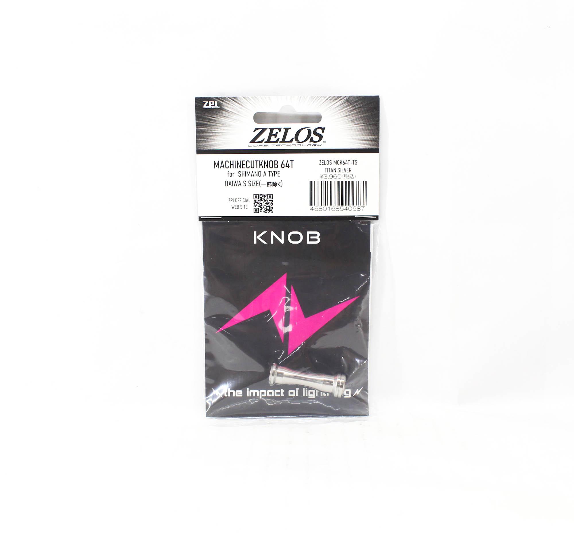 

ZPI Knob Machine Cut 64 Титан 4,3 грамма Shimano A Daiwa S Silver (0687)