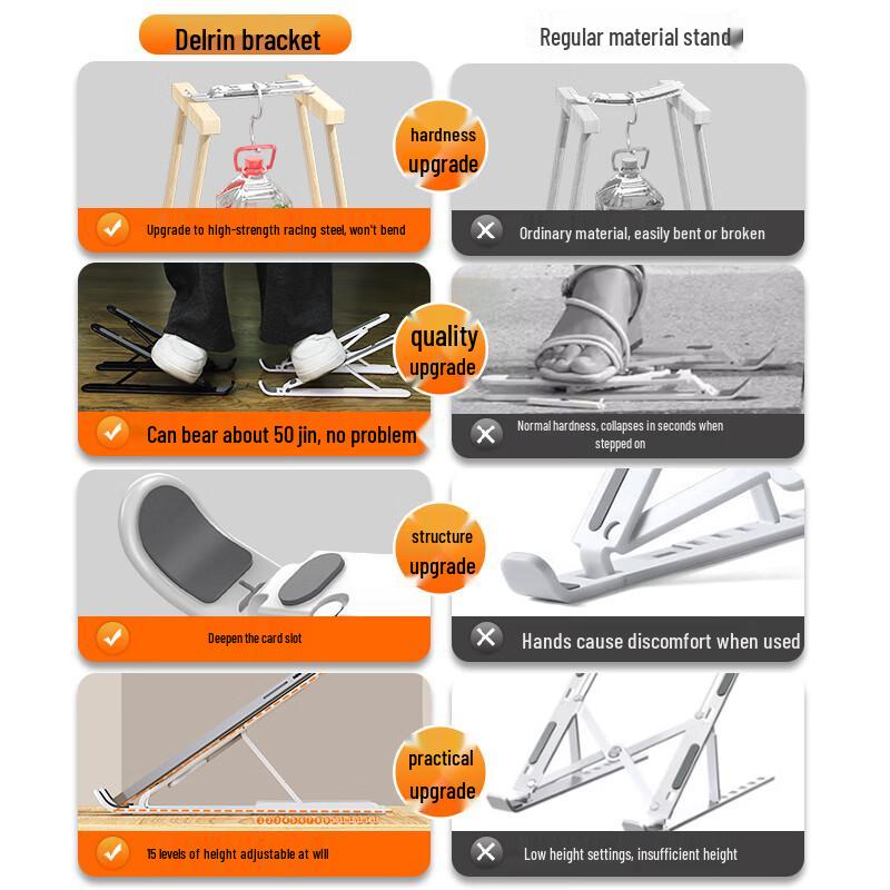 BZBC Adjustable Foldable Laptop Stand