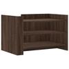 VidaXL Coffee Table Brown Oak 80x50x50 Cm Engineered Wood, Side Table, Living Room Table, Accent Table, End Table 848345