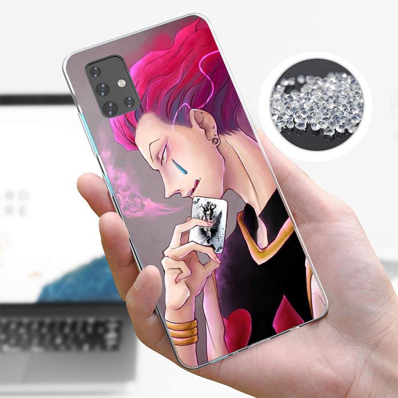 Hunter X Hisoka Cover Phone Case For Samsung Galaxy A12 A22 A32 A52 A72 A02S Phone Case Note 20 Ultra 10 S10 Plus A51 A71 A50S A