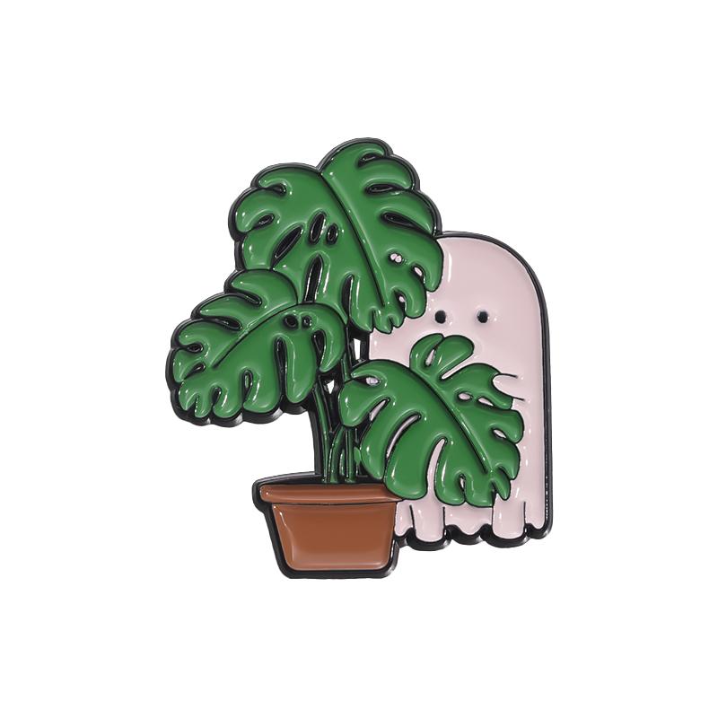 

Готичні Емальовані Піни з Головою Черепа, Кімнатні Рослини, Панк, Скелет, Привид, Жаба, Рослини, Брошки, Значок на Комір, Ювелірний Подарунок для Друзів