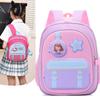 School bag new color matching cartoon lightweight versatile backpack large capacity children's bag