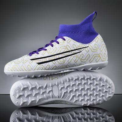 Nuove Scarpe da Calcio Alte da Uomo FG/TF Stivali da Calcio per Bambini di Alta Qualità Antiscivolo Scarpe da Allenamento Outdoor Sneakers 2024 Taglia 33-46