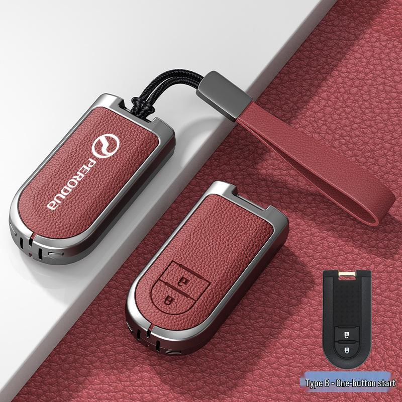 Universal Car Key Case: Fits PERODUA & Toyota Remotes, Key Shell Protection for Men & Women