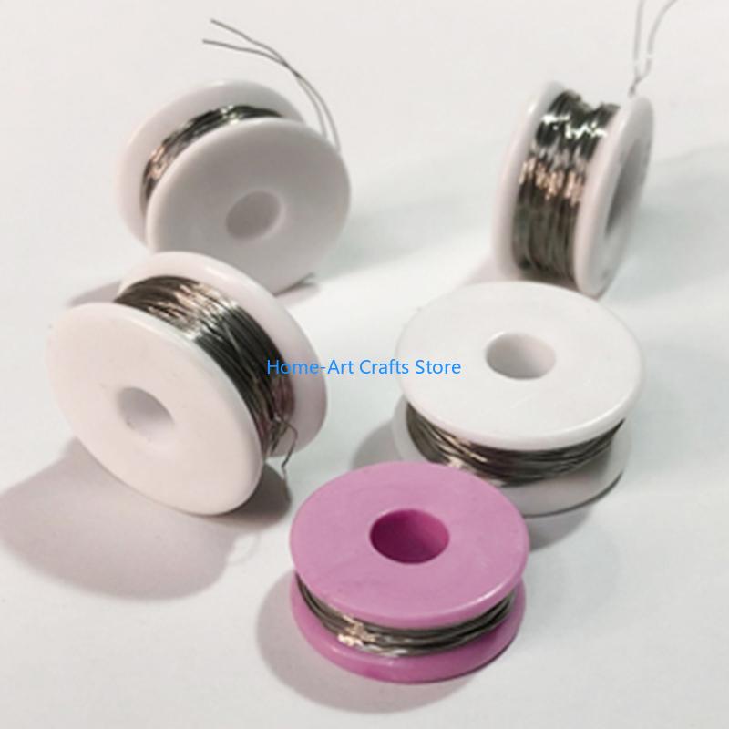 Y3NA Heizmaschine Heizdraht Widerstandsdraht Öfen Heizgeräte Draht Cr20Ni80 Hitzebeständiger Draht 10M 0,25mm Durchmesser