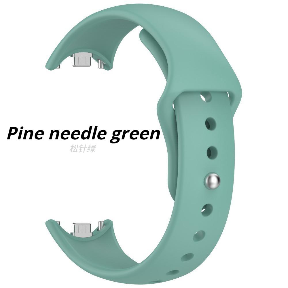 Für Xiaomi Band 8 9 10 Armband SmartWatch Zubehör Silikon Sport Ersatzarmband pulseira correa Für MiBand 10 Armband
