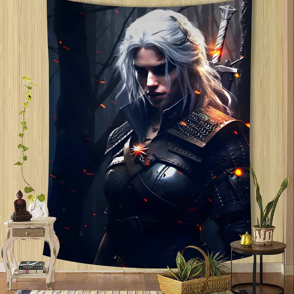Game World Of Warcraft Colorful Tapestry Wall Hanging Home Decoration Hippie Bohemian Decoration Divination Wall Art Decor