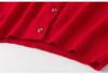 Women's Thick Wool Sweater for Middle-Aged & Elderly - Half-Zip Autumn/Winter Cardigan
