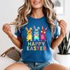 Funny Easter Bunny Cool Bunnies Happy Easter Unisexs Tshirt