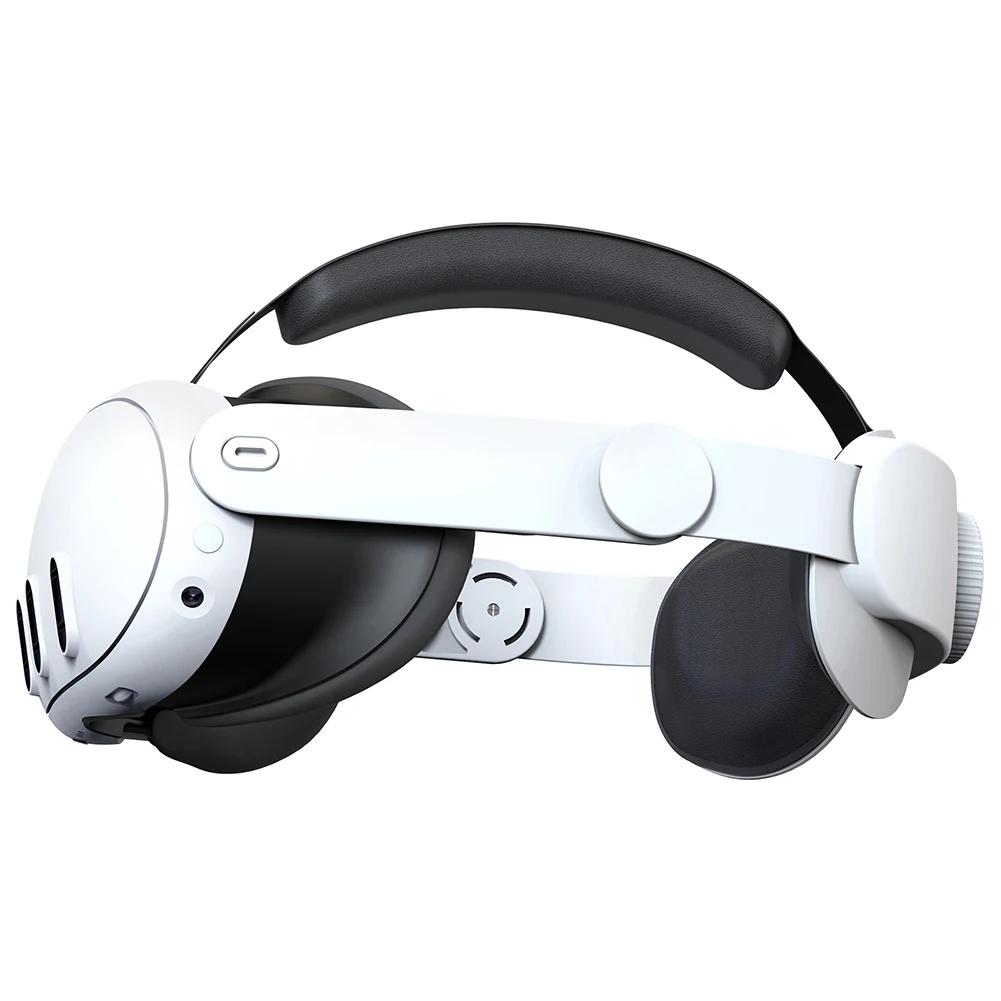 Adjustable VR Headset Head Strap For Meta Quest 3 Upgrades Elite Headband Alternative Head Strap For Meta Quest 3 VR Accessories