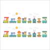Cartoon cars children room wall stickers for kids room boy bedroom wall decals window poster 3D car wall sticker wallpaper