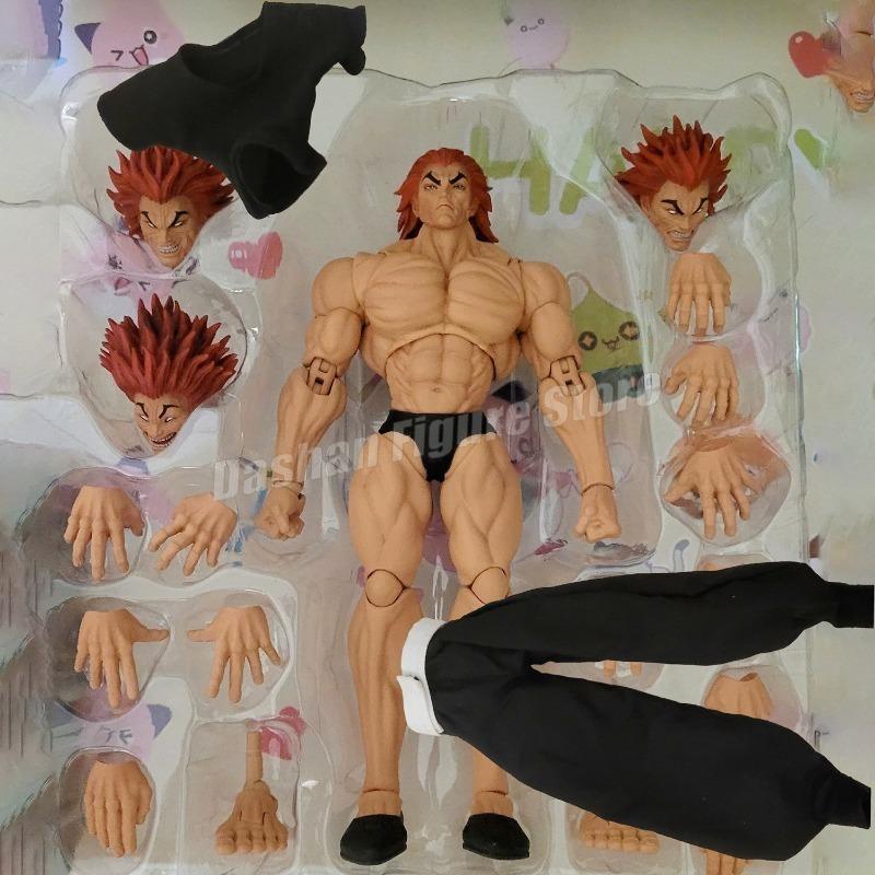 ST Baki Hanma Son Of Ogre Action Figure Hanma Yuujiro Figurine Ko Fighting PVC Collection Anime Yujiro Figures Model Toys Gifts