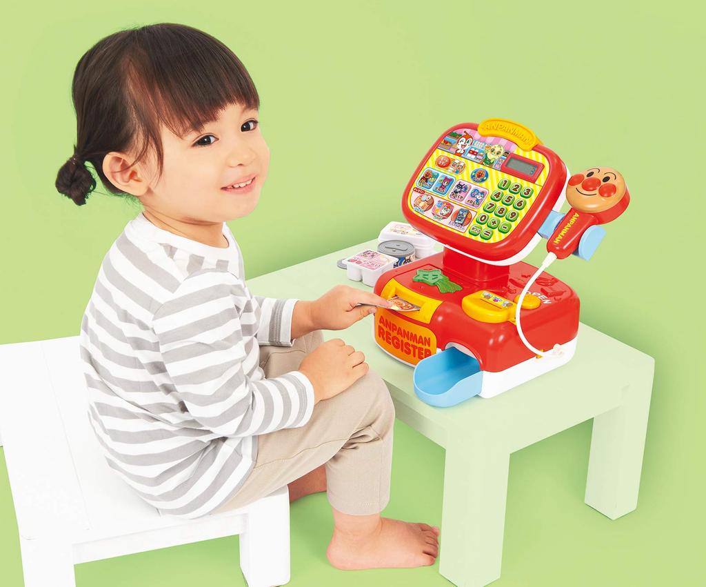 SEGA TOYS Anpanman Osatsu Suisui Self-pipi Anpanman Register