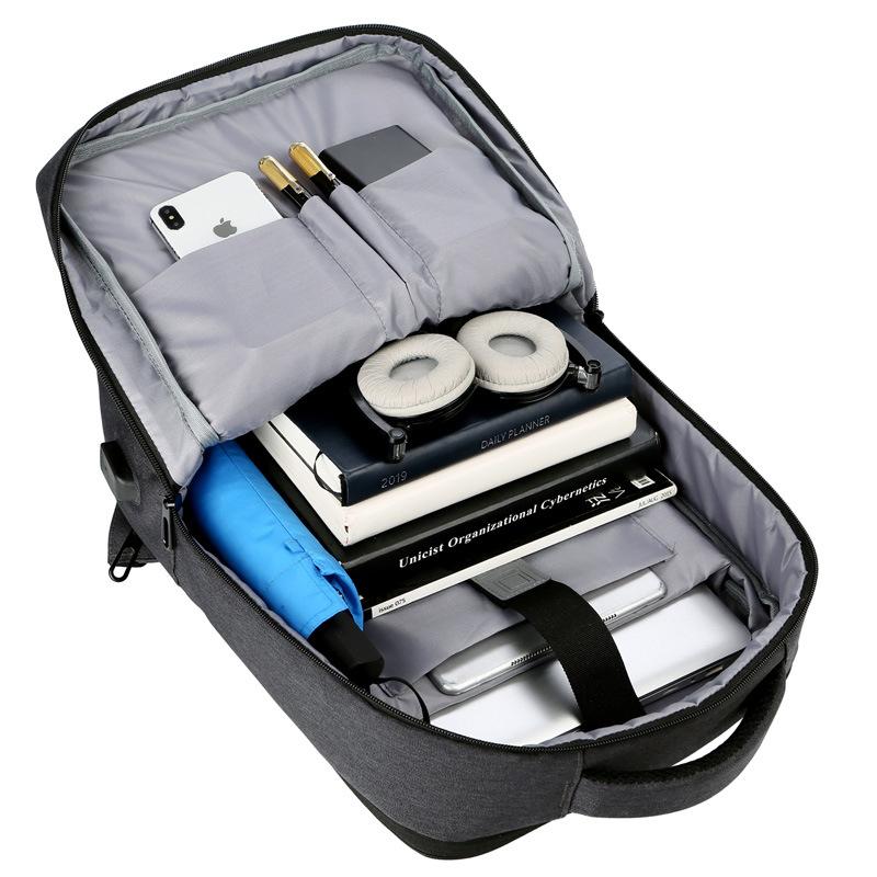 Computer Bag, Backpack, Large-capacity Student Backpack, Water-resistant and Expandable Bag