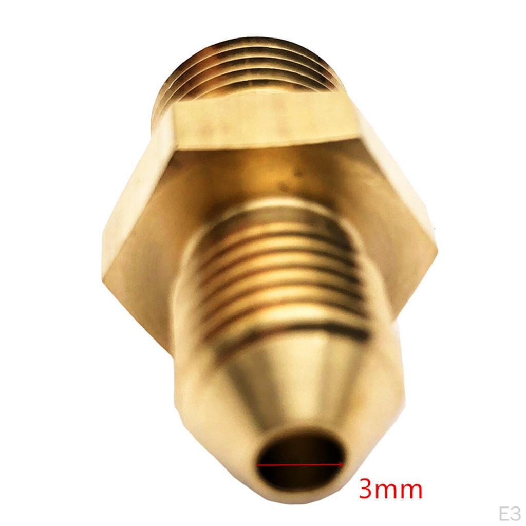1/2 20 UNF To AN4 Straight Brass Plugs with Fuel / Water Boat Gas Oil