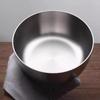 ZISIZ Vintage 304 Stainless Steel Round Snack & Sauce Dishes, 12cm (Set of 2)