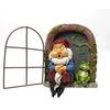 1 Pcs Custom Resin Funny Drunk Dwarf Garden Gnome Statues Decoration Creative Tree Decor Statue Resin Sculpture Gnome Doll Mold
