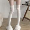 Socks for Women with Boots Long Tubes Over-knee Socks White Spring and Autumn Thin Stockings Piled Up Socks Jk Stockings