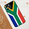 South African Flag Phone Case For iPhone 17 Pro Max 14 13 12 11 15 16 Pro Max mini 15 Plus 16e 17 Air Funda