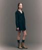Seteo (W) Shirred Cotton Dress Black