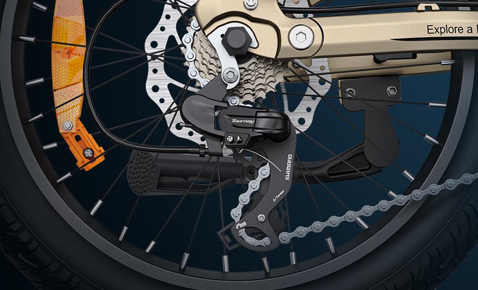 ENGWE L20 3.0 Pro Electric Bike 48V 250W Mid-Drive Motor, 140km Range, GPS Anti-Theft, Full Suspension for City & Commute