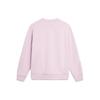 Li Ning Sports Lifestyle Series Letter Floral Fleece Warm Antibacterial Loose Pullover Sweatshirt Women Sweatshirt Lotus-Pink-Purple AWDTE44-2