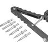 V Shaped Lens Opener Tool Kit 16-100mm Opening with 3 Types Tips V Style Lens Opener for Diameter 37mm-86mm DSLR Camera Lenses