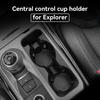Silicone Ert for Center Console Cup Holder Compatible with For Ford For Explorer Models  To 2024 Noise Dampening Design