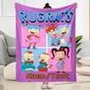 Rugrats Adventures Blanket Soft & Cozy Suitable for Livingroom Bed Office All-Season Use Modern Style Gifts For Family Or Friends