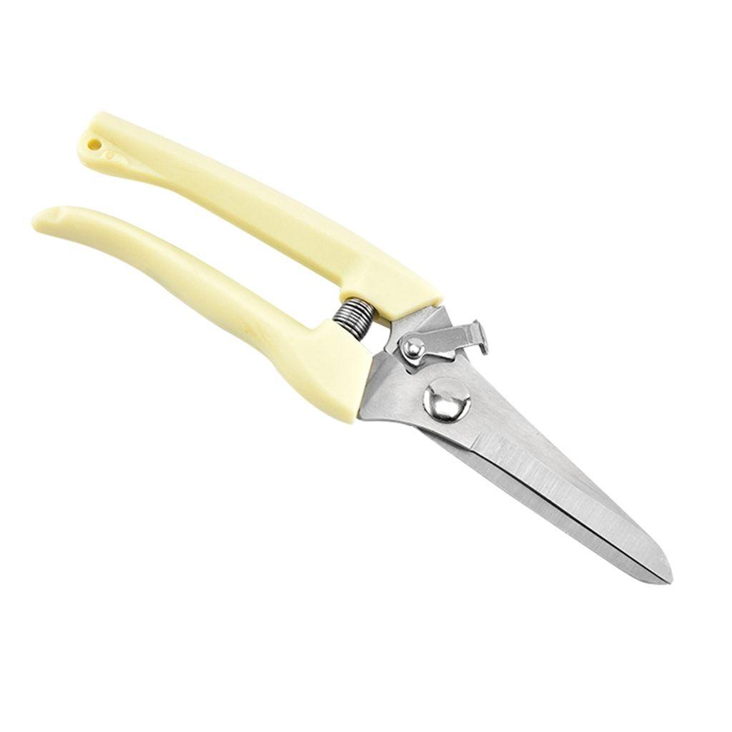 Straight/Bent Head Comfortable Grip Garden Supplies Branch Shears Pruning Shears Grafting Tool