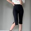 New Arrivals Open Run Women Summer Side Slit Slim Fit 5 Shorts