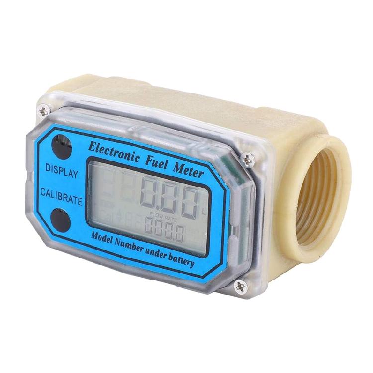 Digital Flow Meter Die sel Fuel Flowmeter High Accuracy 1-Inch Turbo Flow Meter
