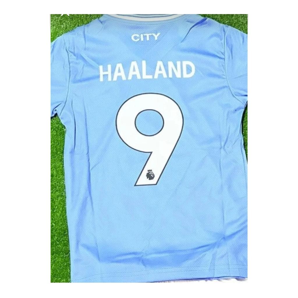 Manchester City 2023/24 New Season Erling Haaland Home Jersey