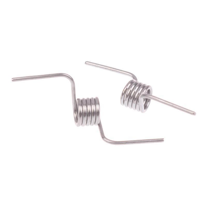 2Pcs/Set Refrigerator Divider Door Hinge Spring Accessories Baffle Strong Stainless Steel Refrigerator Door Torsion Springs