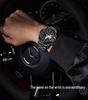 Men's Luminous Waterproof Automatic Calendar Watch with Large Dial
