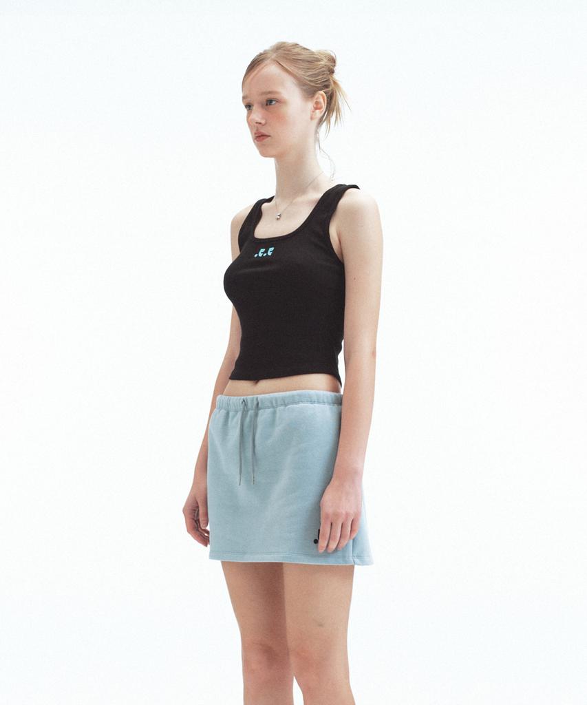 REST&RECREATION Short Tank Top - Black
