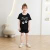 T-shirt da ragazzo Top Maglietta da bambina Maglietta da neonato 2-13 anni T-shirt per bambini T-shirt per bambini con stampa di gatto Abbigliamento per bambini