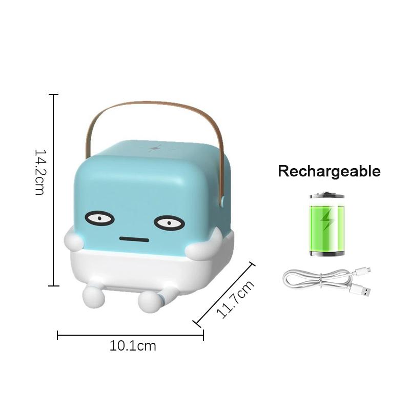 

Перезаряжаемый USB ночник Беспроводная зарядка Ночные светильники Сенсорное управление Прикроватная лампа для спальни Для детей Детский подарок