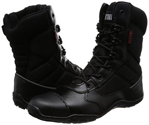 [Fuji Gloves Industry] Safety Boots, Overcap, External Toe Cap, Suitable for High Altitudes, High-Top, 8123, Men's, BLACK, 26.5cm