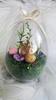 Acrylic Egg 10cm 5 Pcs 1 Pack