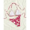 Summer Swimsuit Women Sexy Halter Bikini Sets Push Up Bra Thong Two Pieces Swimwear Beachwear Bathing Suit Female Sexy Swimsuits