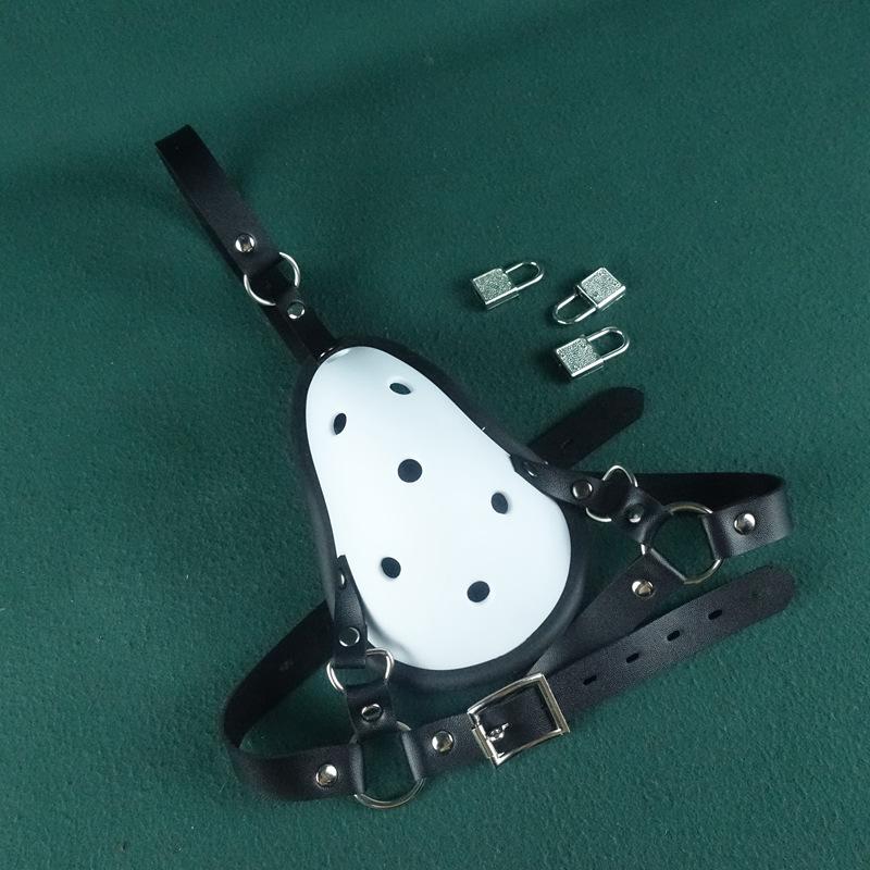 Alternative Male Slave Training: Sensual Silk Stocking Harness with Mask Cover