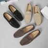 Fashion New Fashionable Lightweight Breathable All - Match Men's Casual Loafers Shoes Soft Soled Comfortable Non Slip Casual Bean Shoes