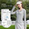 Women's Ultra-Light UPF50+ Sun Protective Slimming Yoga Jacket (Ice Silk, Breathable, Anti-UV, 2025 Edition)