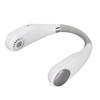 Neck Fan Bladeless 3 Speeds USB Charging 3000mAh Battery Quiet Hands Free Ambience Light Face Fan for Office Travel