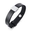 Men Women Tree of life Leather Bracelet Personalize Engraving Stainless Steel Casual Customize Bangle Adjustable Jewelry