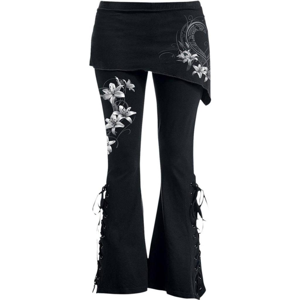 Spiral Direct Womens/Ladies Pure Of Heart 2 In 1 Bootcut Leggings