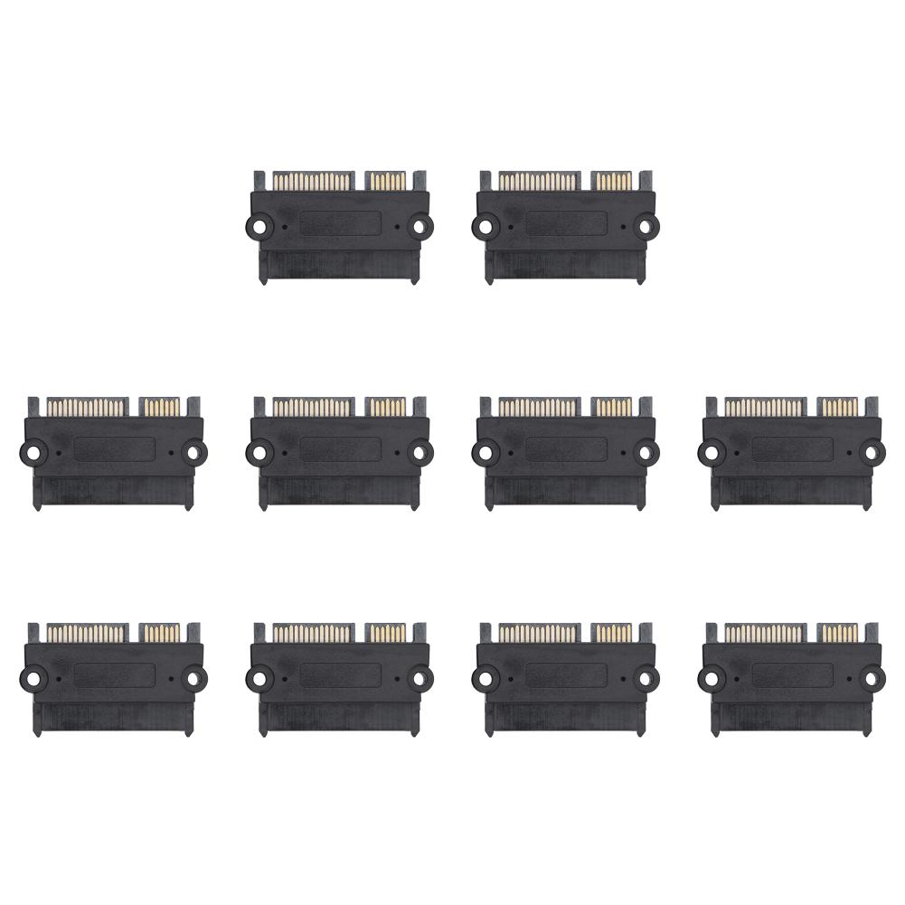 SATA Male To Female Power Data Converter 22Pin 7+15 Male To Female Converter Head Power Data Adapter SATA To SATA Adapter